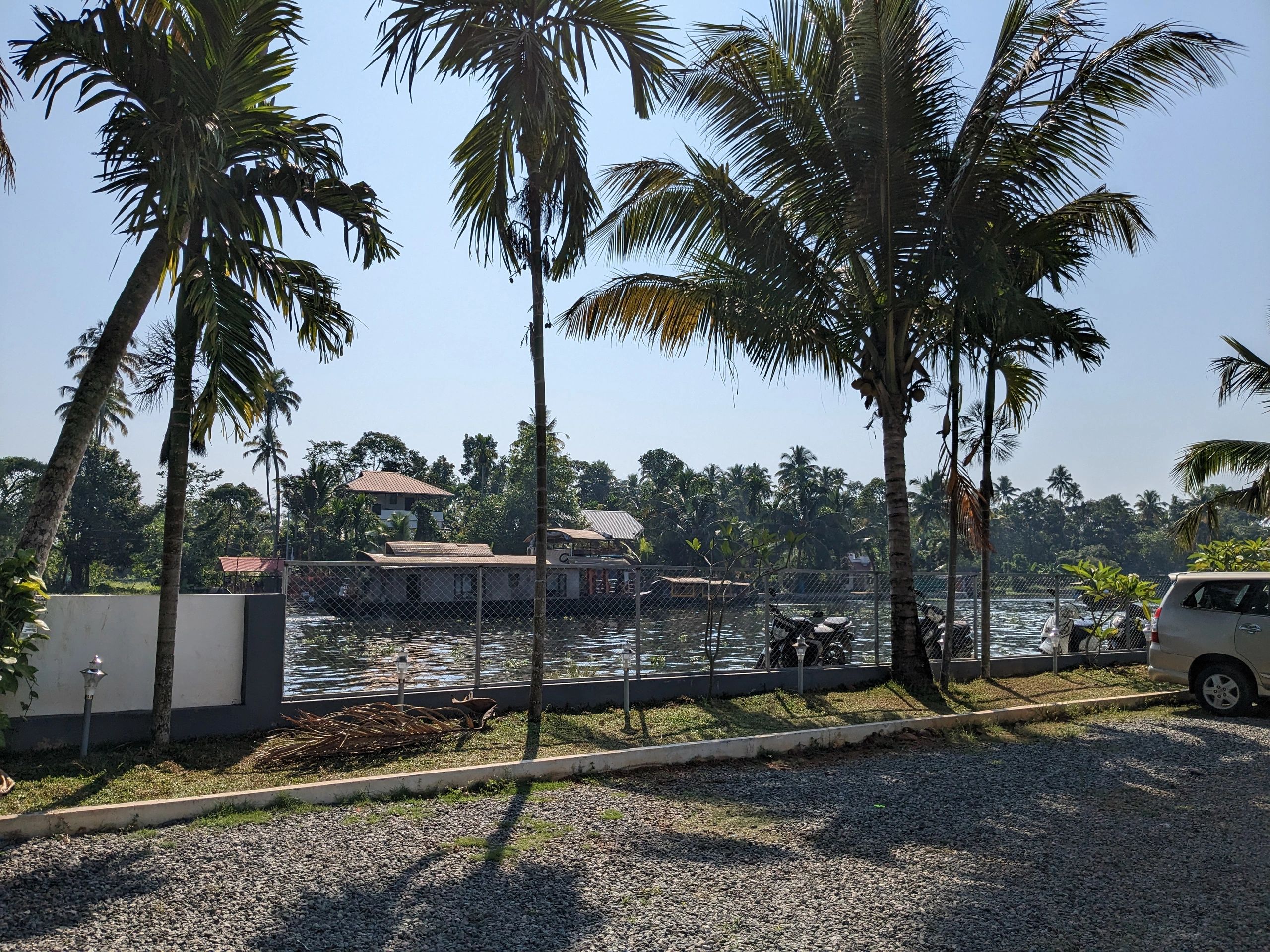 Riverside tropical stay setting